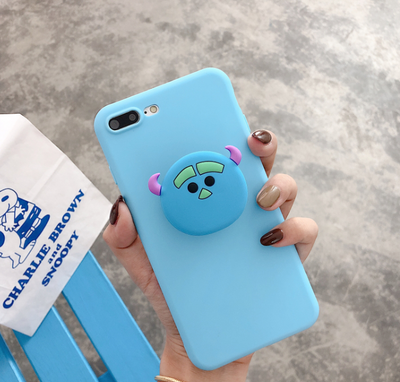 Funda Protectora para Celular con Soporte Osito Cartoon - Image 7