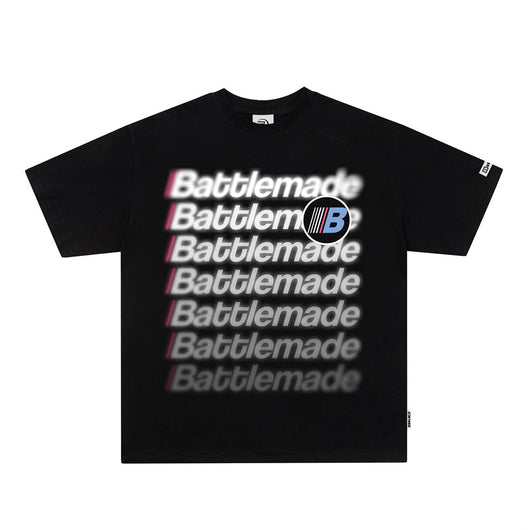 Camiseta Unisex con Estampado de Letras - Manga Corta - Image 26