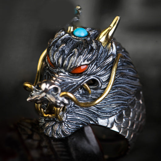 Anillo de Dragón Artesanal - Image 3