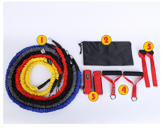 Set de Bandas Elásticas de Resistencia para Entrenamiento