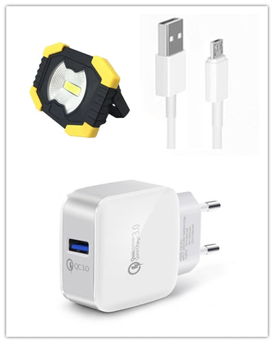 Lámpara Portátil Multifunción con Luz de Inundación - Image 12