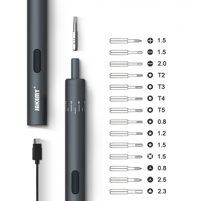 Destornillador Eléctrico Tipo Pluma con Set de Carga Rápida - Image 4