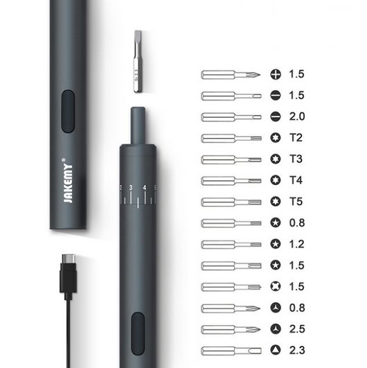 Destornillador Eléctrico Tipo Pluma con Set de Carga Rápida - Image 4