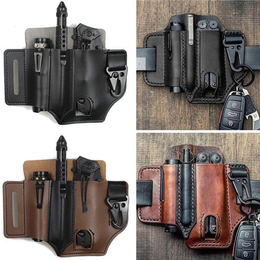 Cinturón Táctico con Funda para Cuchillo de Supervivencia y Exploración