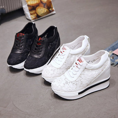Zapatillas Deportivas Blancas con Malla Transpirable - Image 10