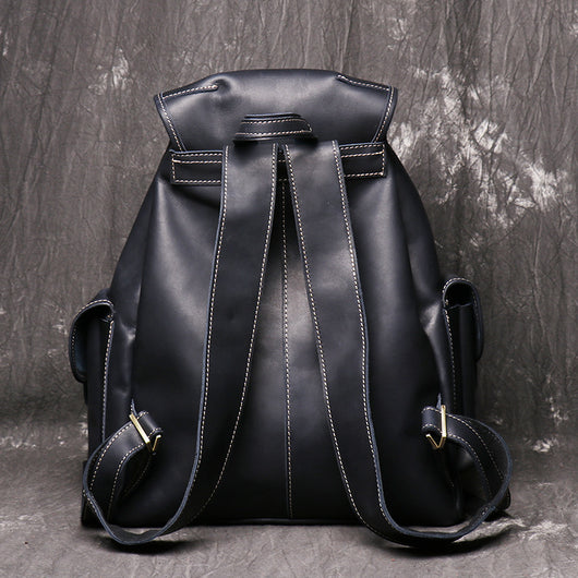 Mochila de Cuero Crazy Horse para Mujer - Image 3