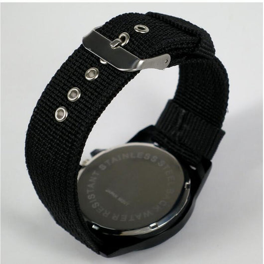 Reloj Militar Deportivo con Correa Tejida - Movimiento de Cuarzo Profesional - Image 6