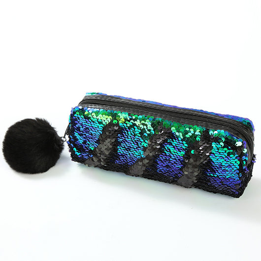 Estuche de Lentejuelas Sirena - Neceser Cosmético Brillante - Image 7