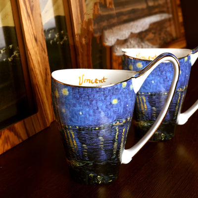 Taza Retro Europea de Gran Capacidad para Parejas - Image 7