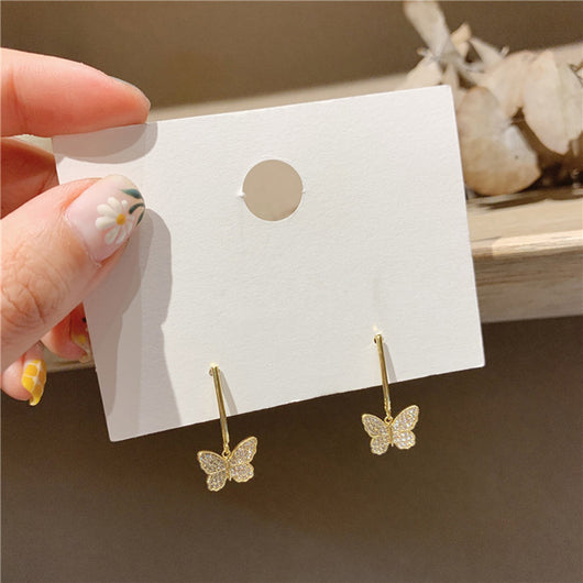 Aretes de Mariposa con Flecos Premium Sense - Image 5