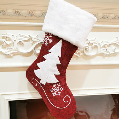 Bolsa de Regalos con Calcetines Navideños