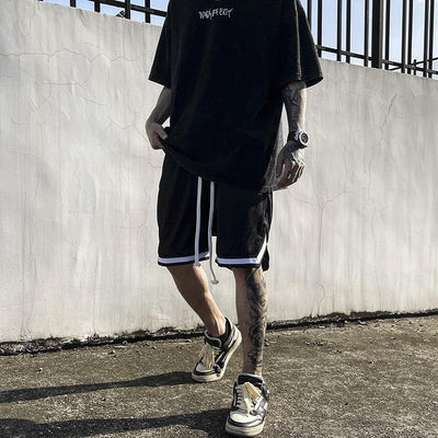 Pantalones de Básquetbol con Malla y Cordón Ajustable - Image 19