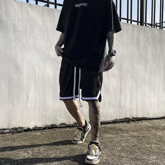 Pantalones de Básquetbol con Malla y Cordón Ajustable - Image 19
