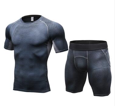Shorts Deportivos de Compresión Muscular para Hombre