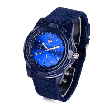 Reloj Militar Deportivo con Correa Tejida - Movimiento de Cuarzo Profesional - Image 8