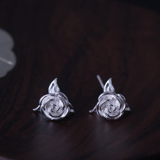 Pendientes de Rosa: Joyería Elegante y Creativa - Image 5