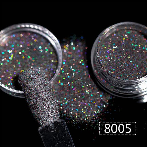 Brillo Holográfico para Uñas