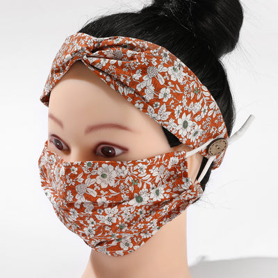 Juego de Mascarillas y Bandas de Algodón Puro - Image 22