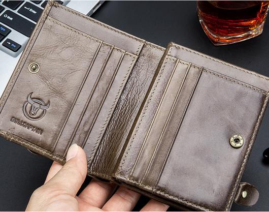 Billetera de Cuero Genuino para Hombre - Primera Capa Premium - Image 5