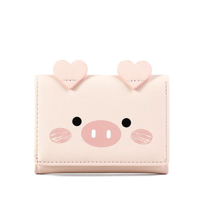 Billetera Infantil Adorable con Diseño de Estudiante