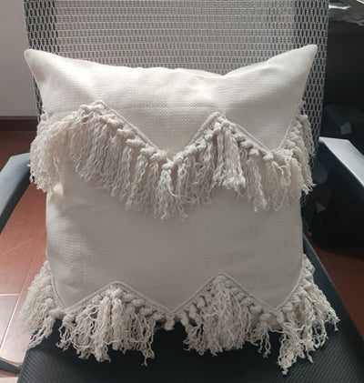 Cojín Decorativo Marroquí de Algodón con Borlas - Image 13