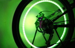 Luz LED Colorida para Bicicleta Eléctrica - Lámpara Decorativa de Rueda - Image 4