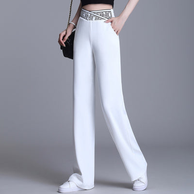 Pantalón de Cintura Alta Drapeado con Efecto Reductor - Image 11