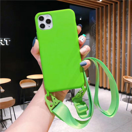 Funda de Silicona Líquida con Cordón para Celular - Image 2