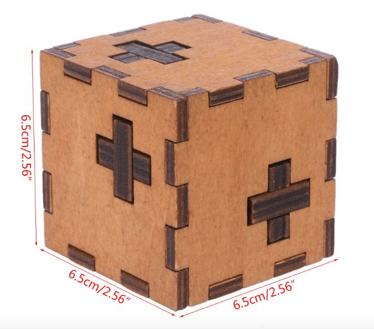 Cubo Puzzle Secreto de Madera Suiza - Image 3