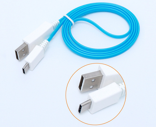 Cable USB Android Inteligente con Luz LED Luminiscente - Image 6