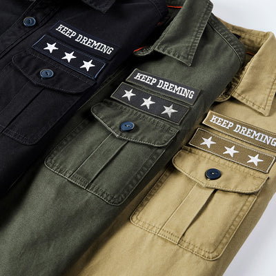 Camisa Militar de Trabajo en Algodón Premium - Image 3