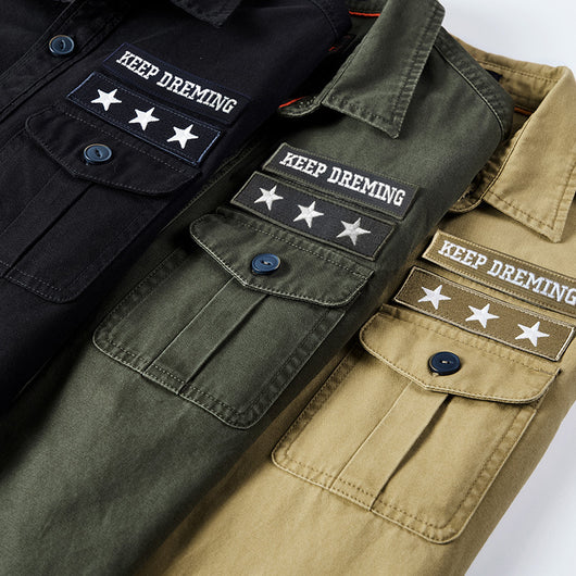 Camisa Militar de Trabajo en Algodón Premium - Image 3