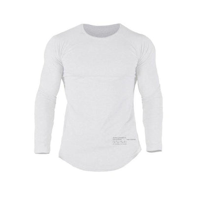 Playera Deportiva de Manga Larga para Hombre - Ajuste Elástico y Transpirable - Image 12