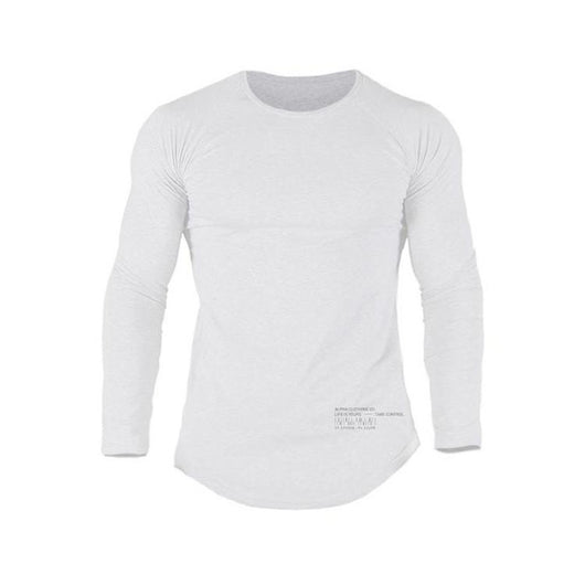 Playera Deportiva de Manga Larga para Hombre - Ajuste Elástico y Transpirable - Image 12