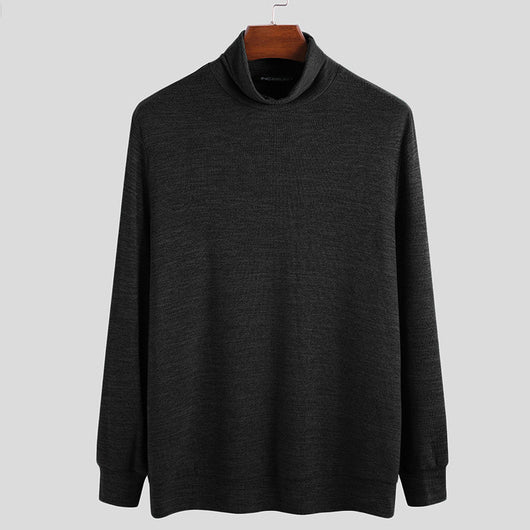 Suéter Cuello Alto Oversized en Punto Acogedor - Image 5