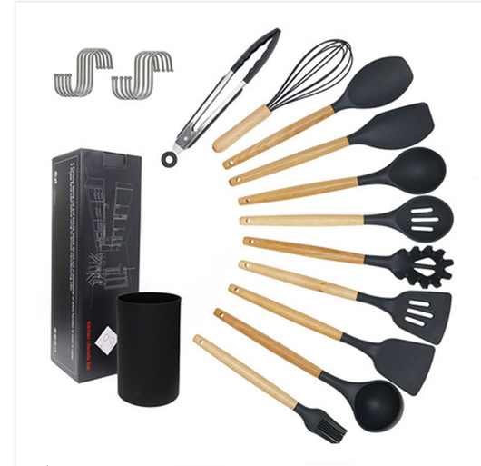 Juego de Utensilios de Cocina en Silicona - Espátula y Cuchara para Cocinar - Image 12