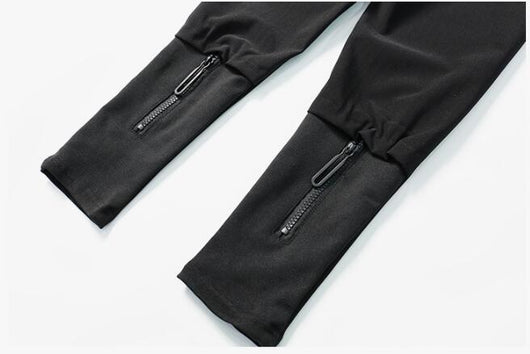 Pantalones Harem Sueltos a Rayas Negras - Image 6