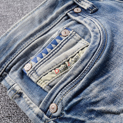 Jeans Rotos Hombre Estilo Europeo y Americano - Image 5
