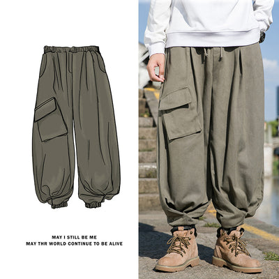 Pantalón Táctico de Trabajo Amplio con Bolsillos Funcionales - Image 3