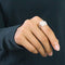 Anillo Rama Floral Artesanal