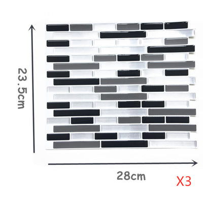 Adhesivo de Pared 3D con Efecto Estéreo a Rayas - Image 22