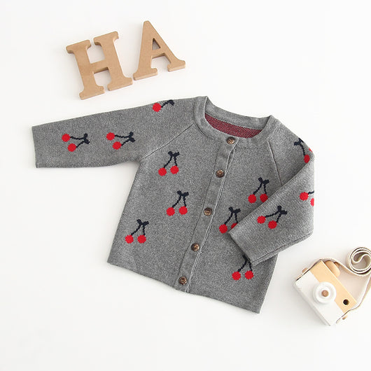 Cardigan Suéter Infantil Cereza Dulce - Image 3