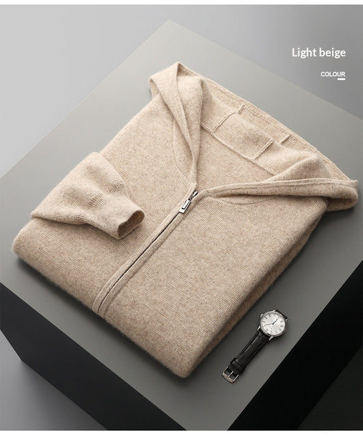 Cardigan Grueso con Capucha y Cierre de Cremallera - Image 16