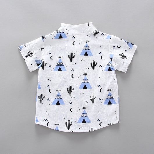Conjunto de Camisa Triangular Manga Corta - Image 9