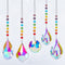 Atrapasoles de Cristal Multicolor para Ventanas