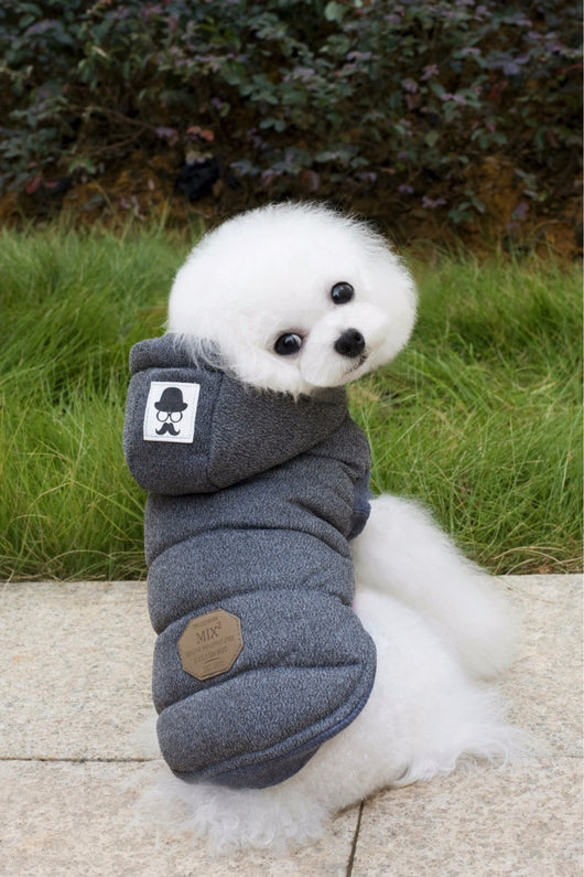 Abrigo de Invierno para Mascotas Pequeñas con Diseño de Bigote - Image 7