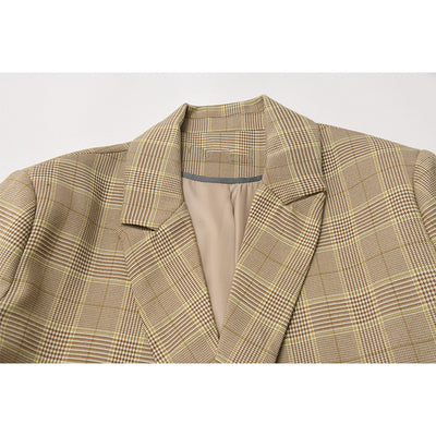 Blazer a Cuadros para Mujer - Image 3