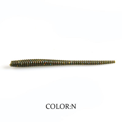 Señuelo de Larva 8cm Acción Suave con Sal - Monocolorado - Image 33