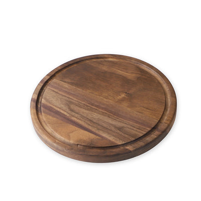 Tabla de Cortar de Nogal Negro Premium - Bandeja Multifuncional para Frutas y Vegetales - Image 5
