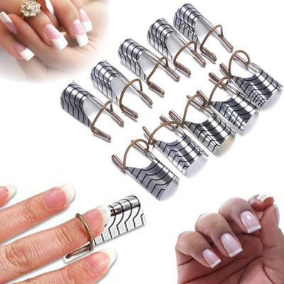 Bandejas de Aluminio para Fotopolímero de Uñas - Caja de 5 Unidades